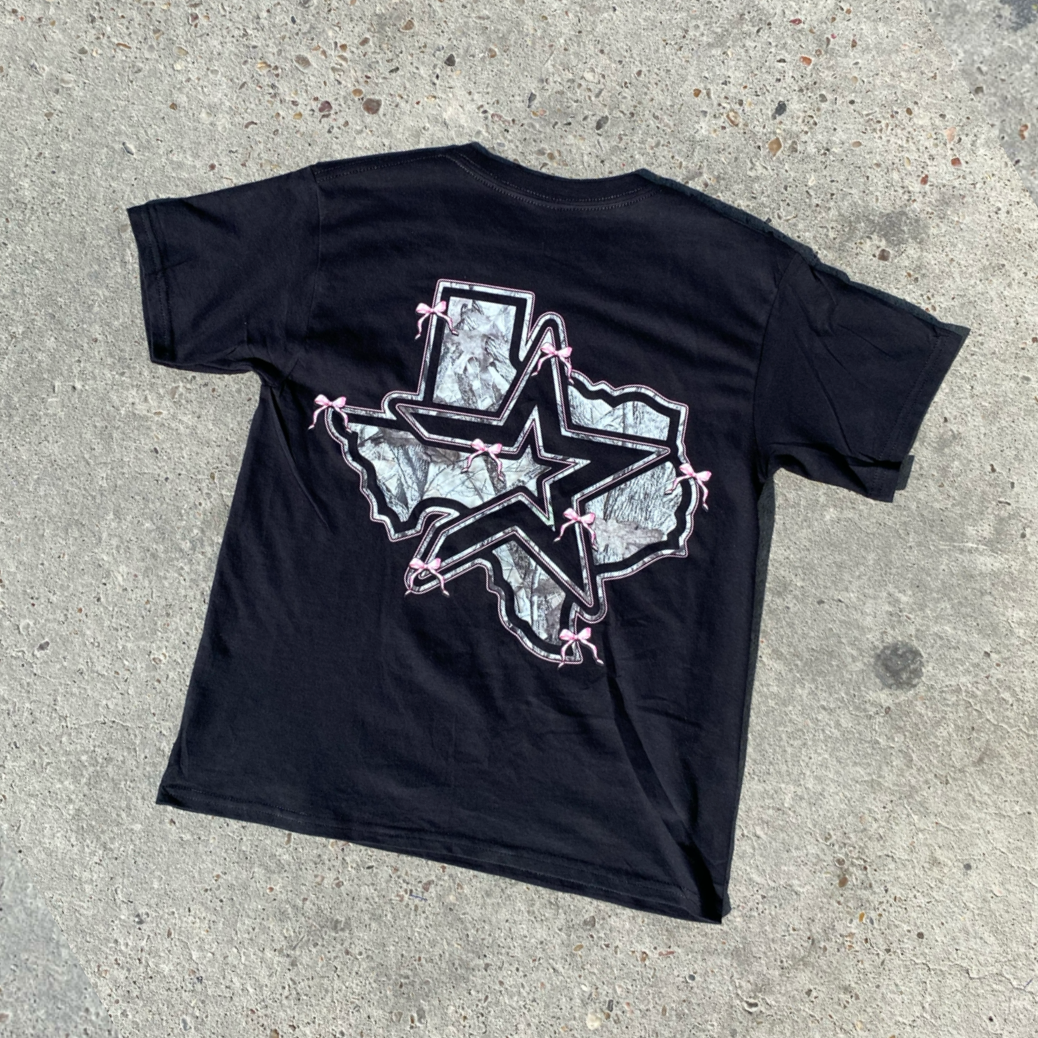 Houston Baby camo Texas bows YOUTH