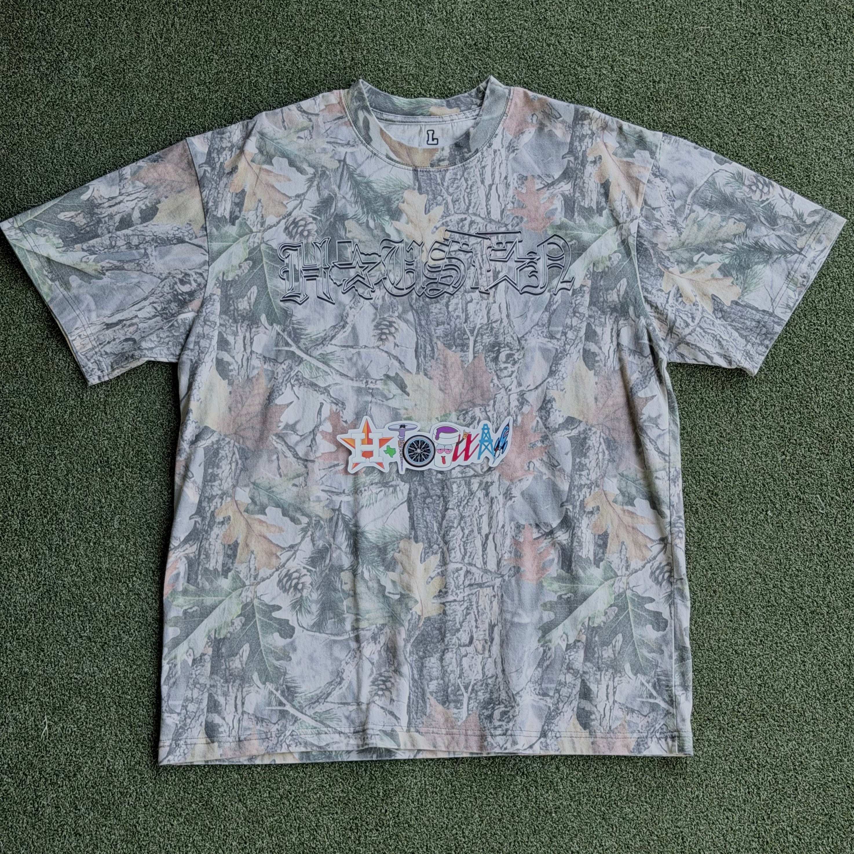 Houston Chrome Camo Tee
