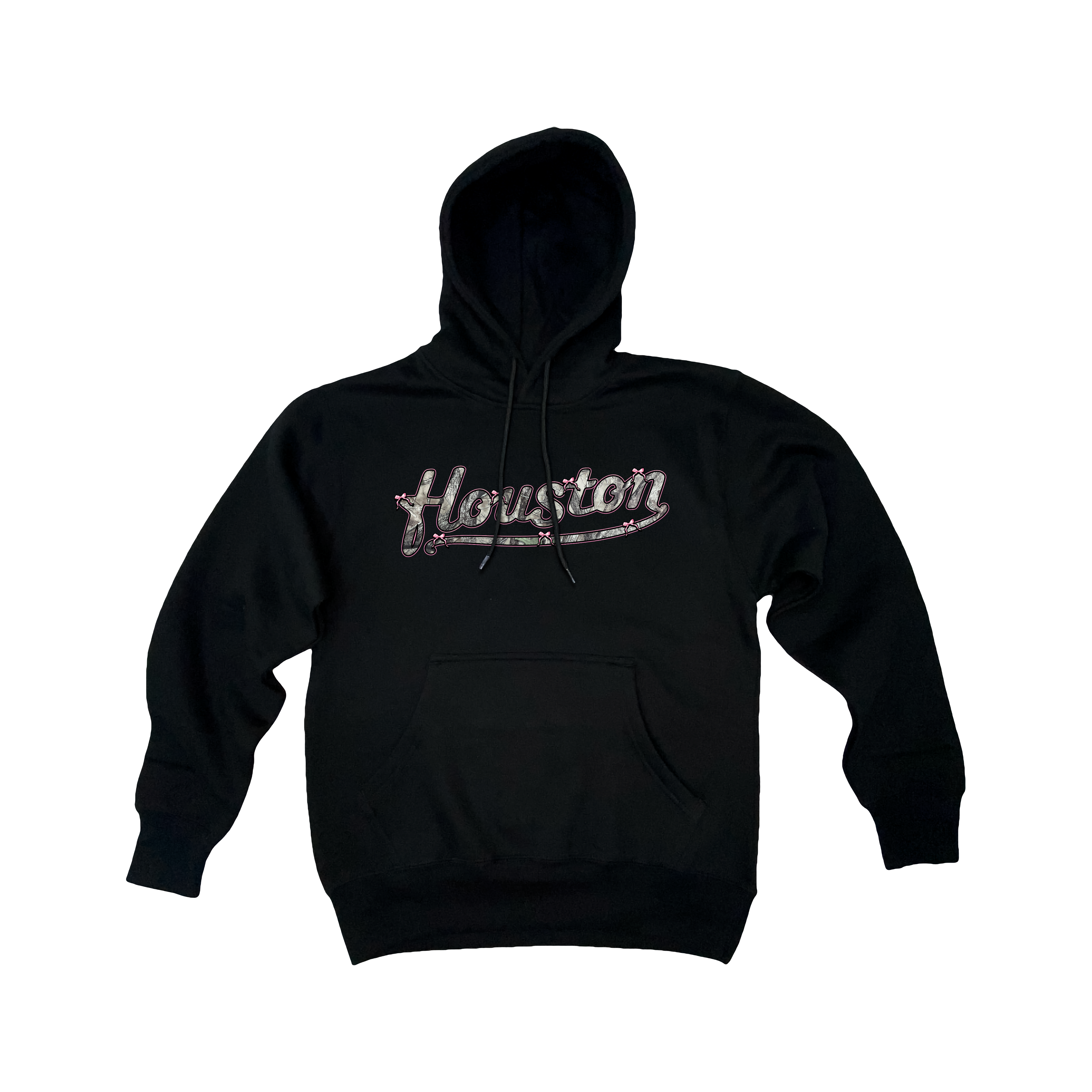 Houston Camo Baby Bows Hoodie