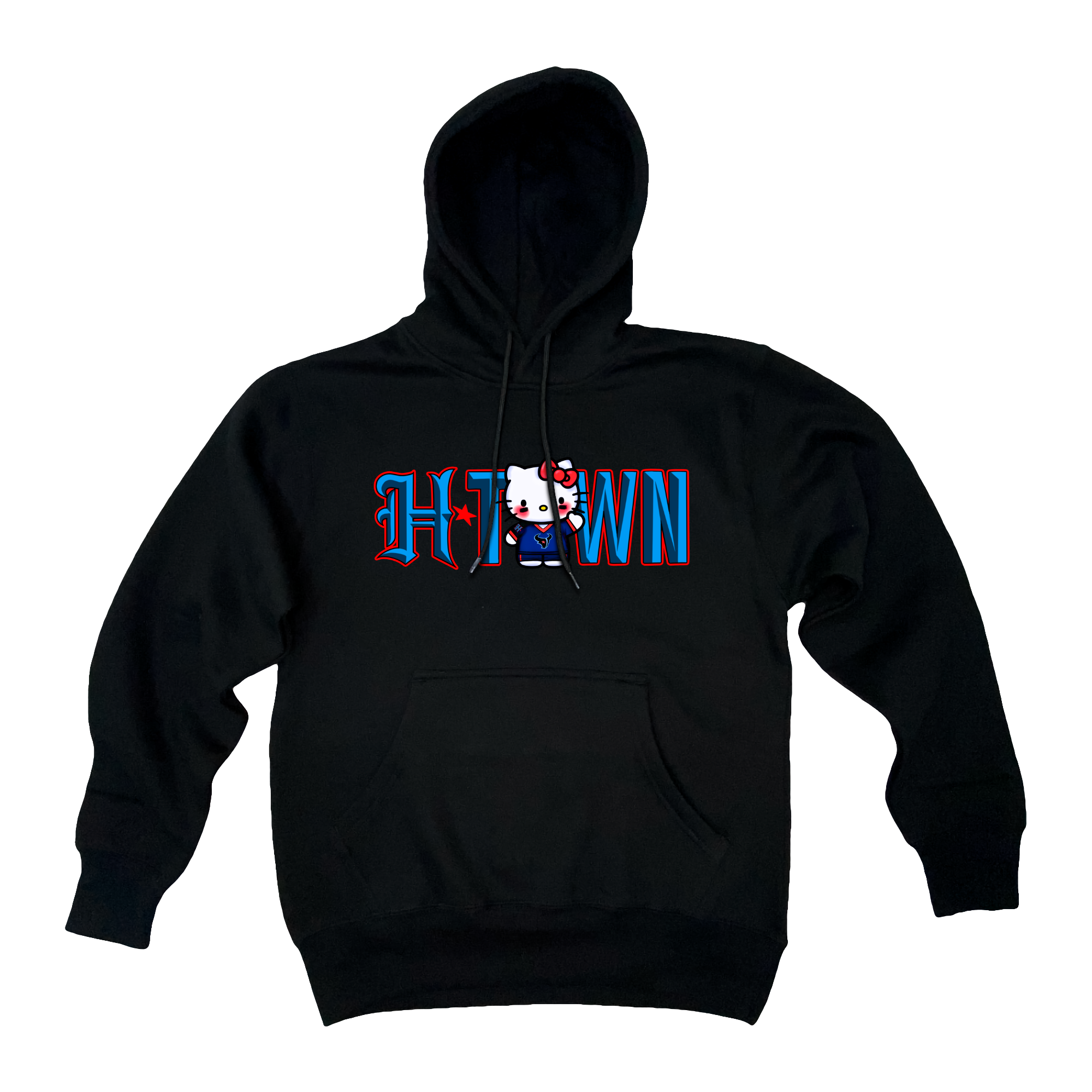 Hello Htown Texans Hoodie