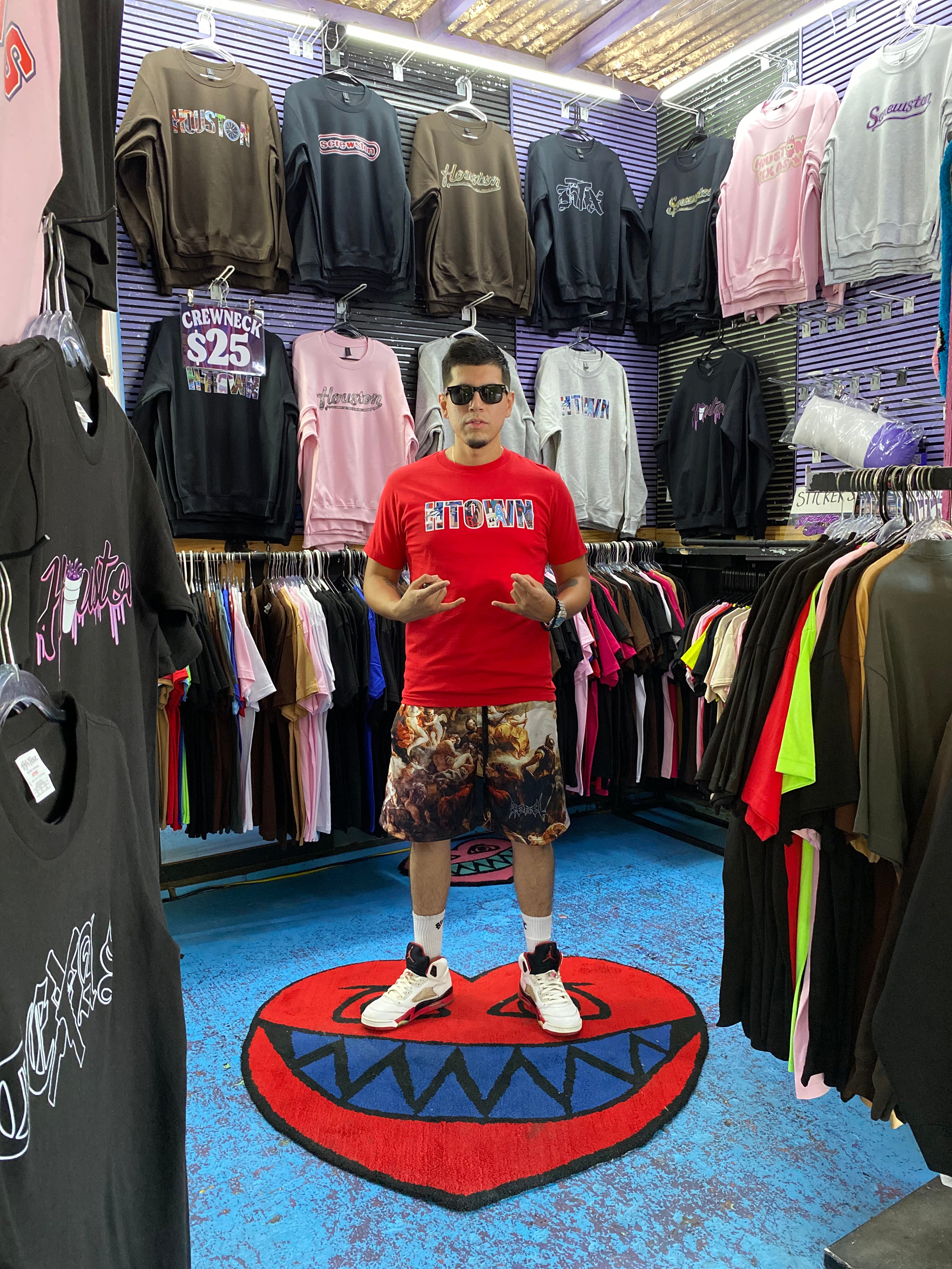 HTOWN Culture V1 Red Tee