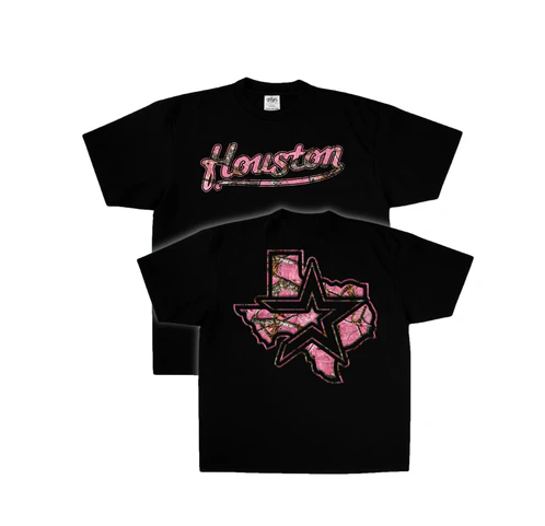 baby Camo Cursive Oversized