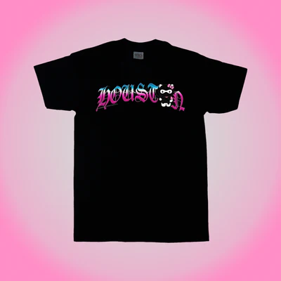 Houston Old English Hello Skitty Active tee