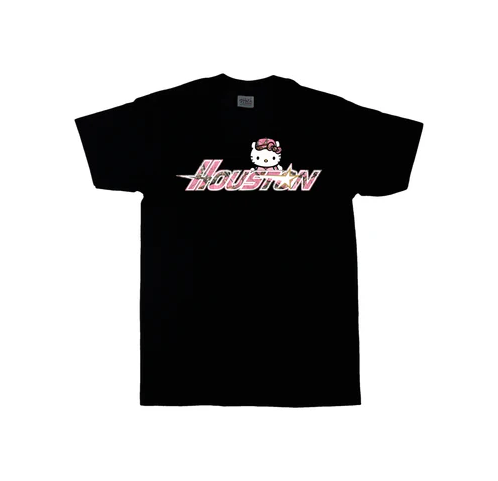 Hello Houston blush camo Active Tee