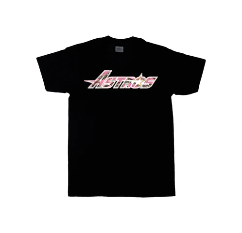 Blush Camo Astros Active Tee