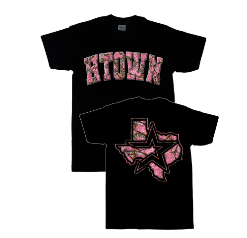 PINK CAMO HTOWN VARSITY