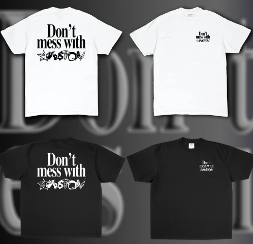 Dont mess with Houston white oversized