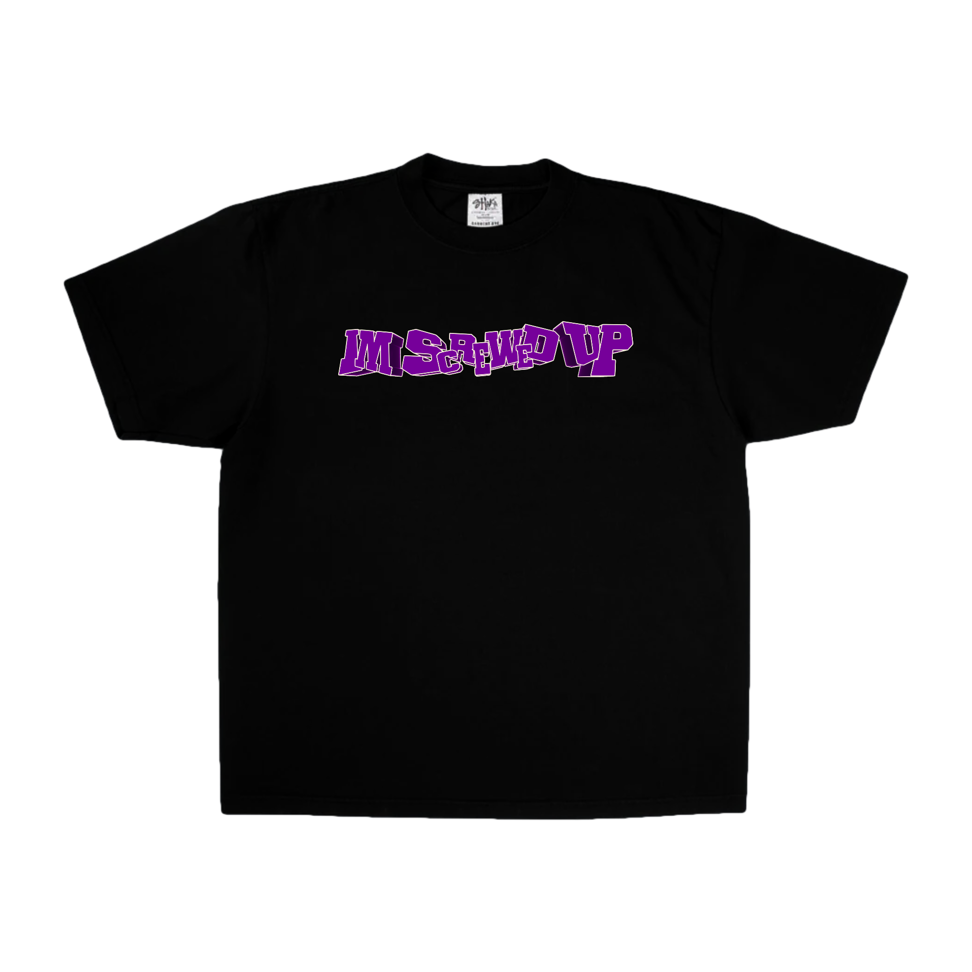 Im screwed Up purp Oversized