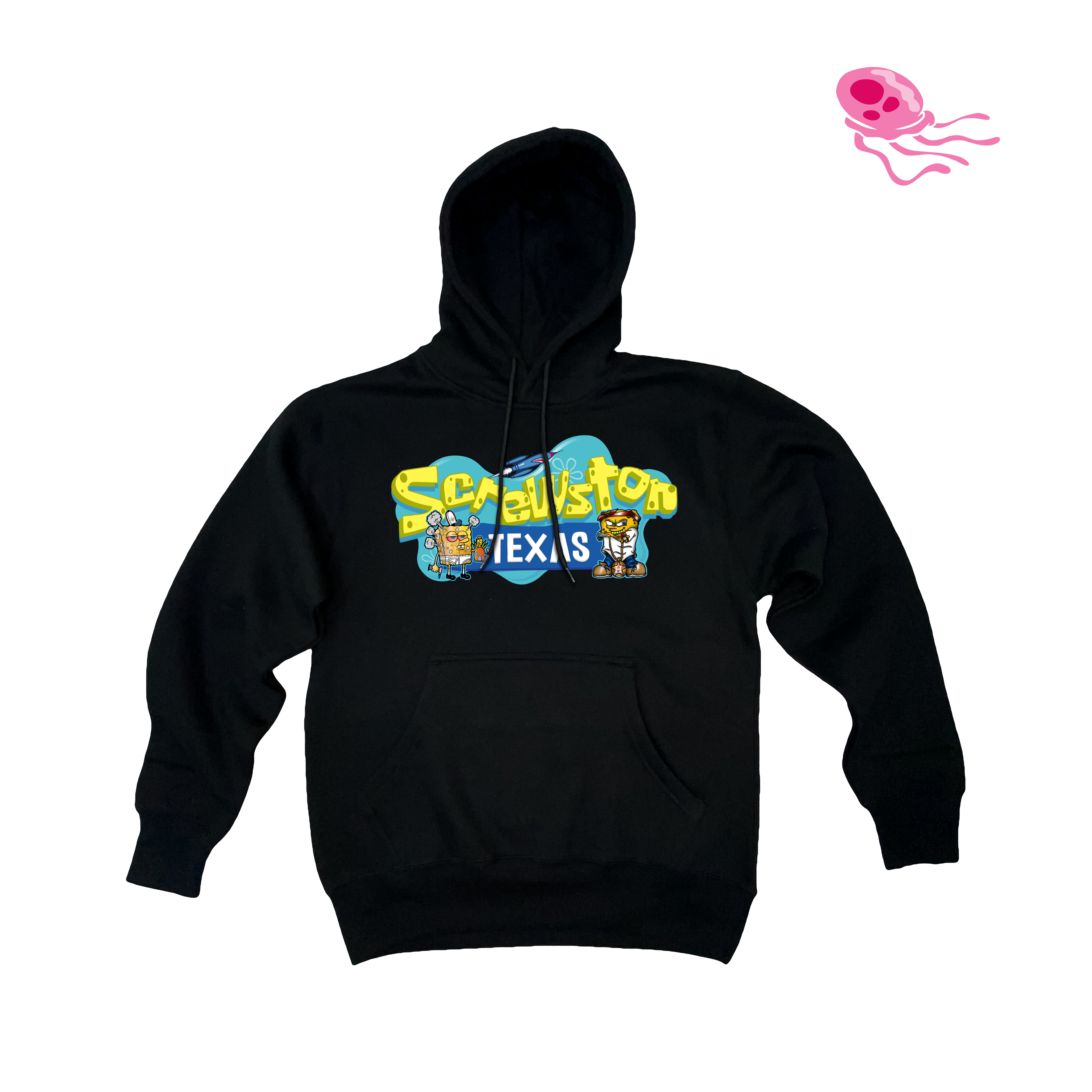 Screwston SquarePants Hoodie
