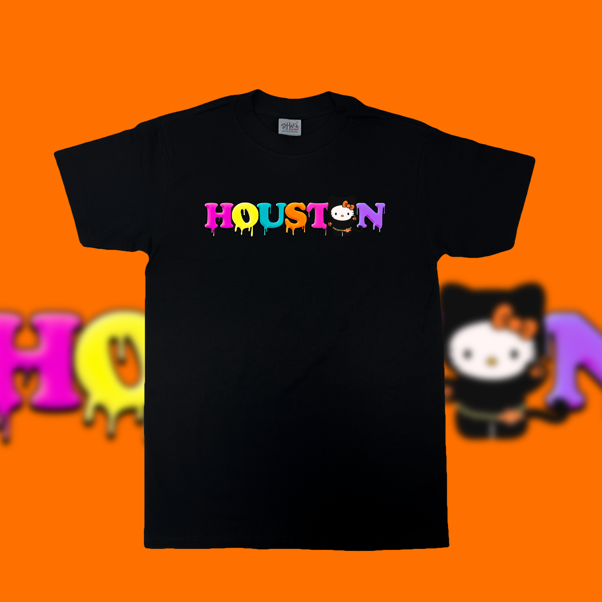 hello Houston Bat Active tee