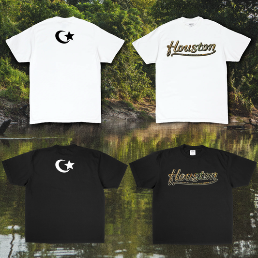 Houston Camo Heavy weight T