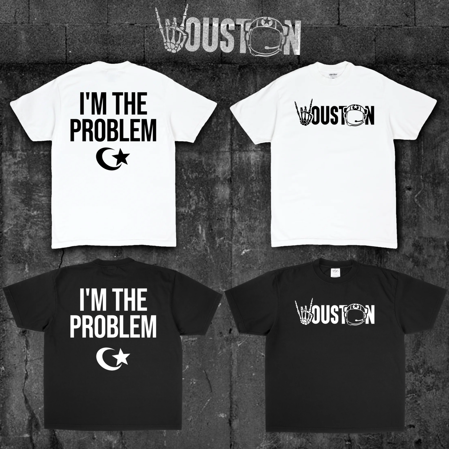 I'm The Problem heavyweight Oversized T