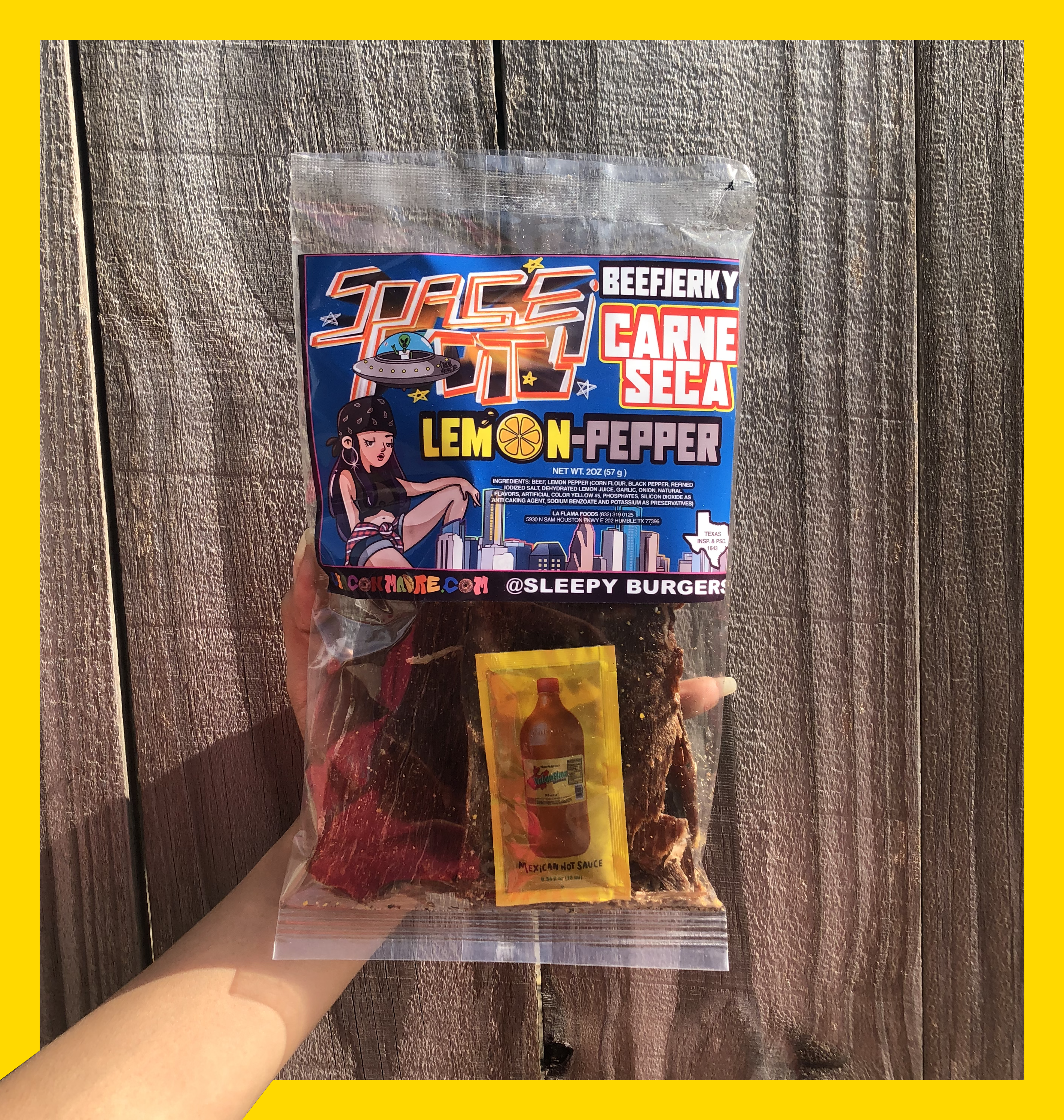 Carne Seca: Lemon-Pepper