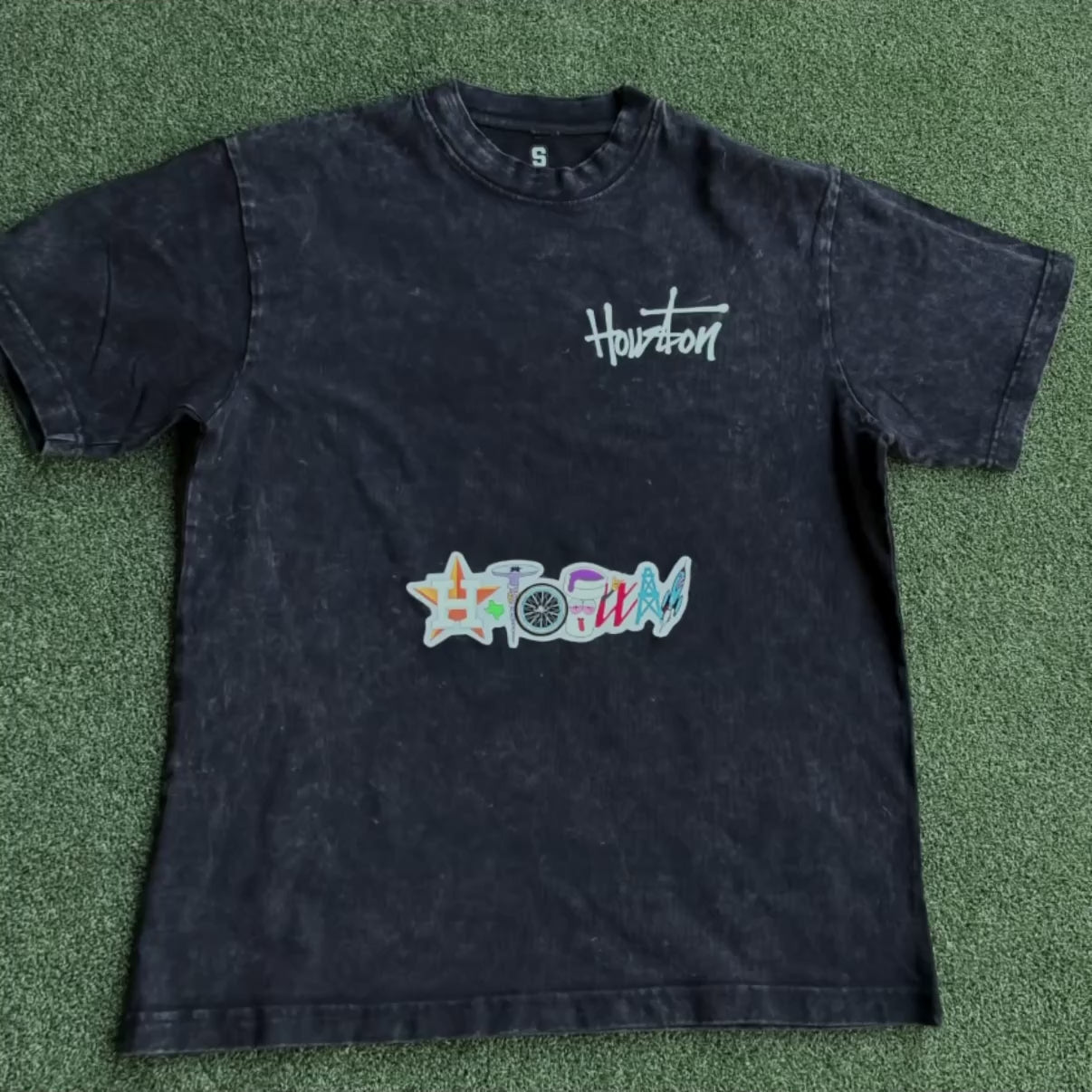 Houston Tag Stone Wash Tee