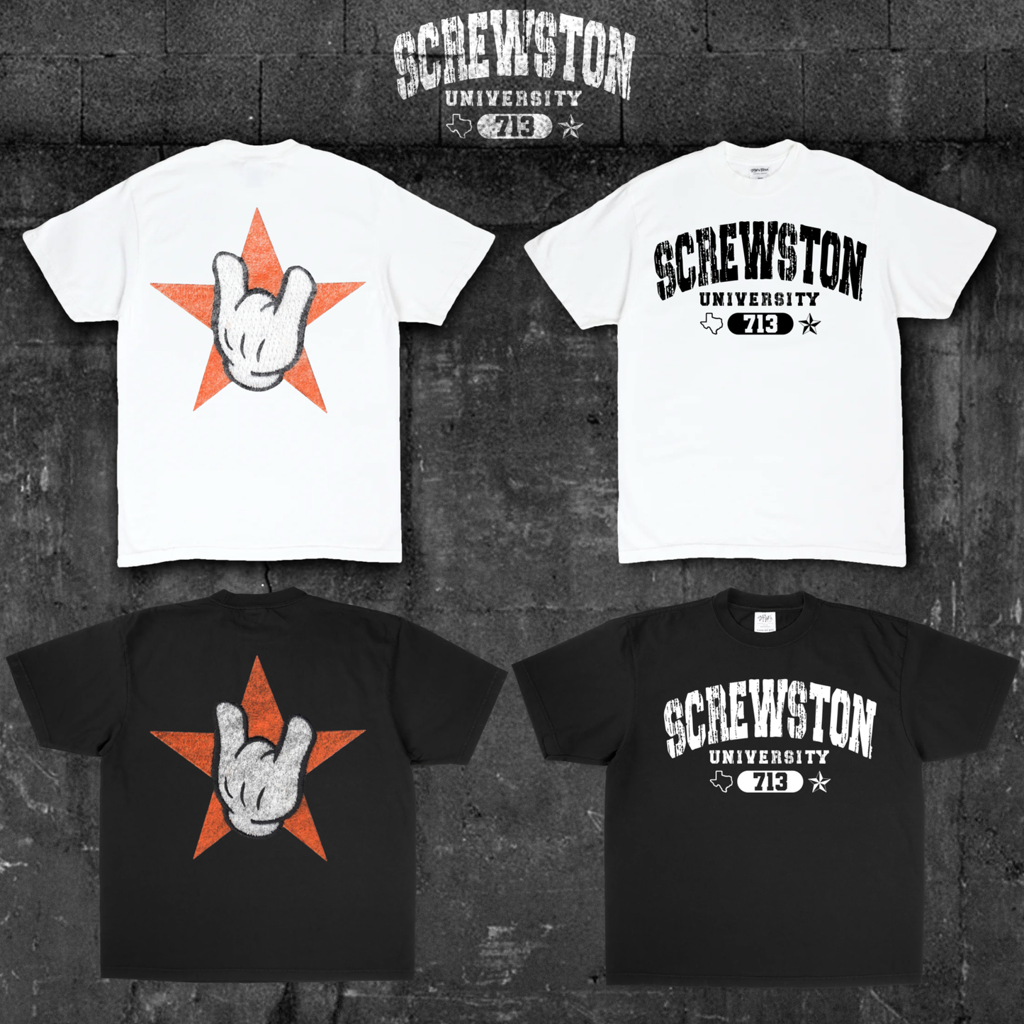 Screwston University Oversized T